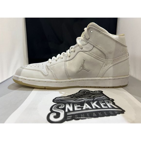Jordan 1 Retro White Chrome (2002) Men's 306000 101 Size 11.5 **Like New** - Picture 1 of 9
